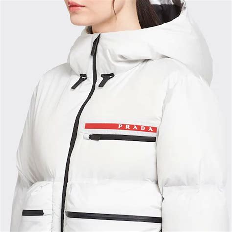 prada polyester jacket|prada jacket outlet.